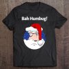 Bah Humbug Funny Santa Christmas Grouch Tee