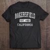 Bakersfield California Ca Vintage Established Sports Design Pullover Tee