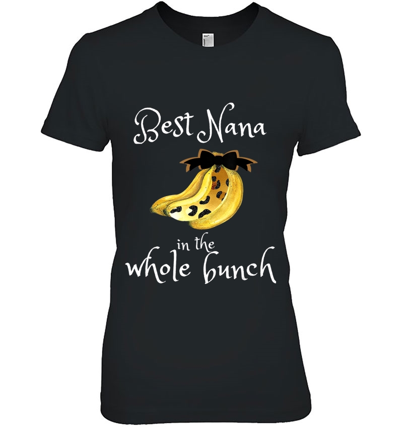 Best Nana Grandma In Whole Bunch Leopard Christmas Birthday Hoodie