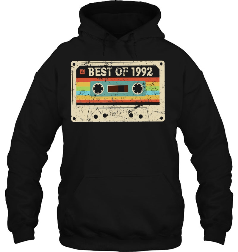 Best Of 1992 Funny Vintage 28Th Birthday Gift For Men Women Hoodie