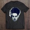 Bride Of Frankenstein Face Vintage Horror Illustrated Tank Top Tee