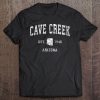 Cave Creek Arizona Az Vintage Athletic Sports Design Tee