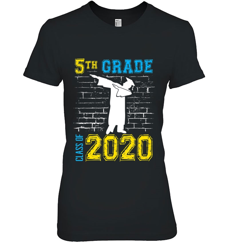 Dabbing 5Th Grade Graduation Gift 2020 - Funny Hoodie