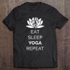 Eat Sleep Yoga Repeat Tank Top Tee