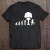 Evolution Tshirt Nuclear Bomb Explosion Gift Idea Tee