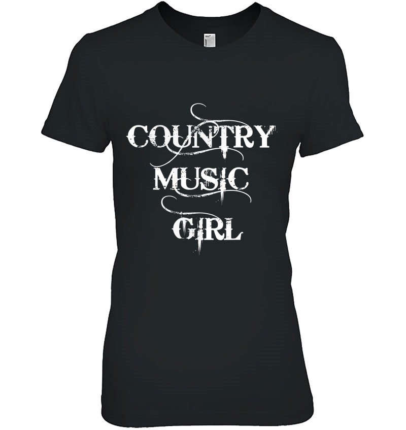 Fun Love Country Music Girl Great Concert & Festival Gift Hoodie