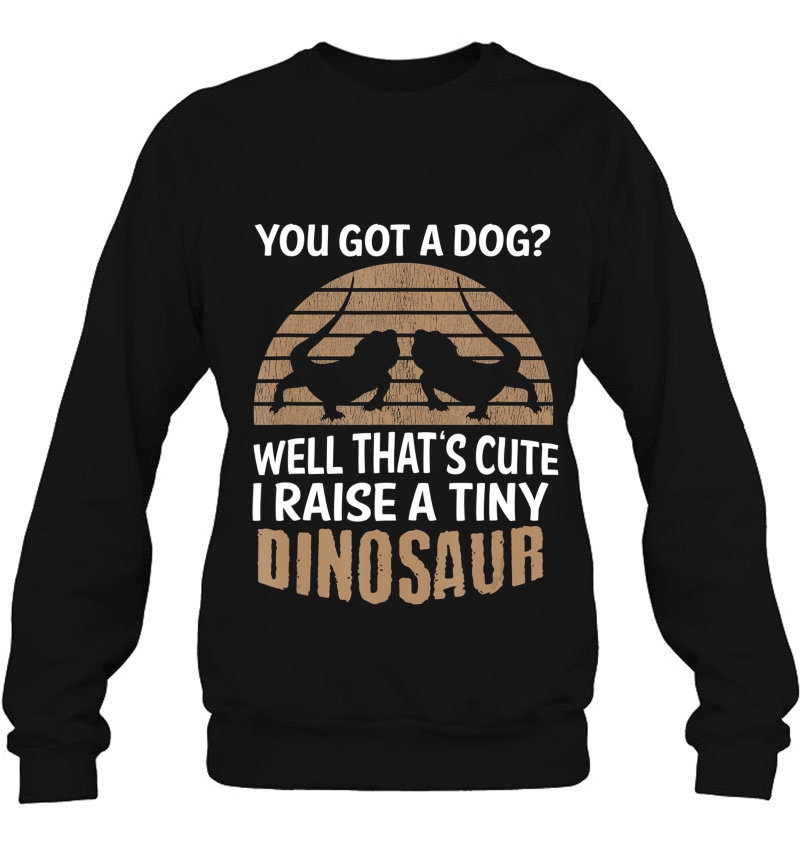 Funny Bearded Dragon Graphic Pets Lizard Lover Reptile Gift Sweatshirt