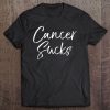 Funny Cancer Sucks Gift For Treatment Cute Cancer Sucks Tank Top Tee