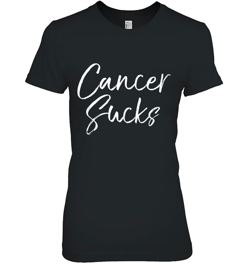 Funny Cancer Sucks Gift For Treatment Cute Cancer Sucks Tank Top Hoodie