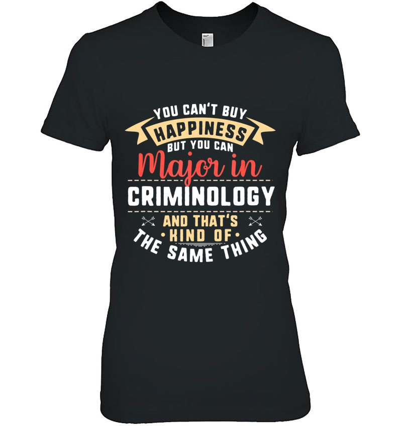 Funny Criminology Major Studen Graduation Gift Hoodie