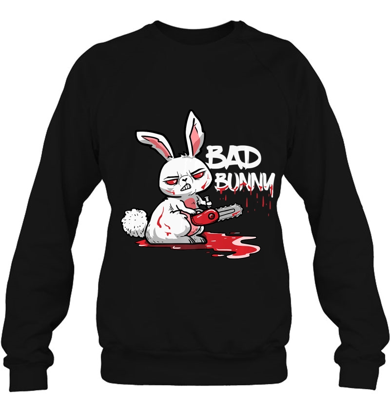 Funny Horror Rabbit Halloween Gift Evil Bad Bunny Premium Mugs