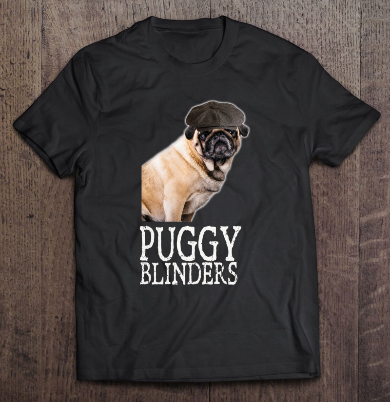 Funny Pug Lover Dog Face Peaky Life Retro Vintage Shirt