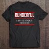 Funny Running Shirts With Sayings For Women & Men! Runderful Tee