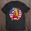 Hot Dog Dabbing 4Th Of July Hotdog Lover Merica Usa Tee