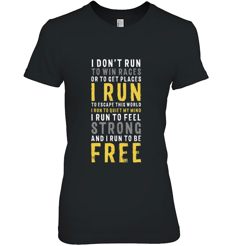 I Don't Run To Win Race Or To Get Places Running Hoodie