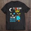 I Love My Pre-K Kids To The Moon And Back Teacher Students Tee