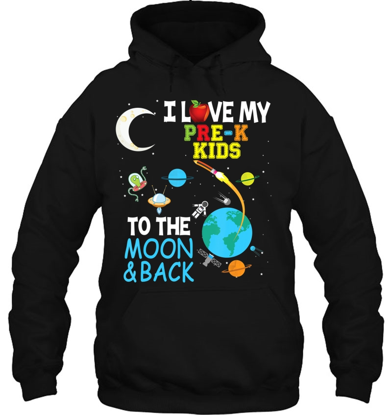 I Love My Pre-K Kids To The Moon And Back Teacher Students Mugs