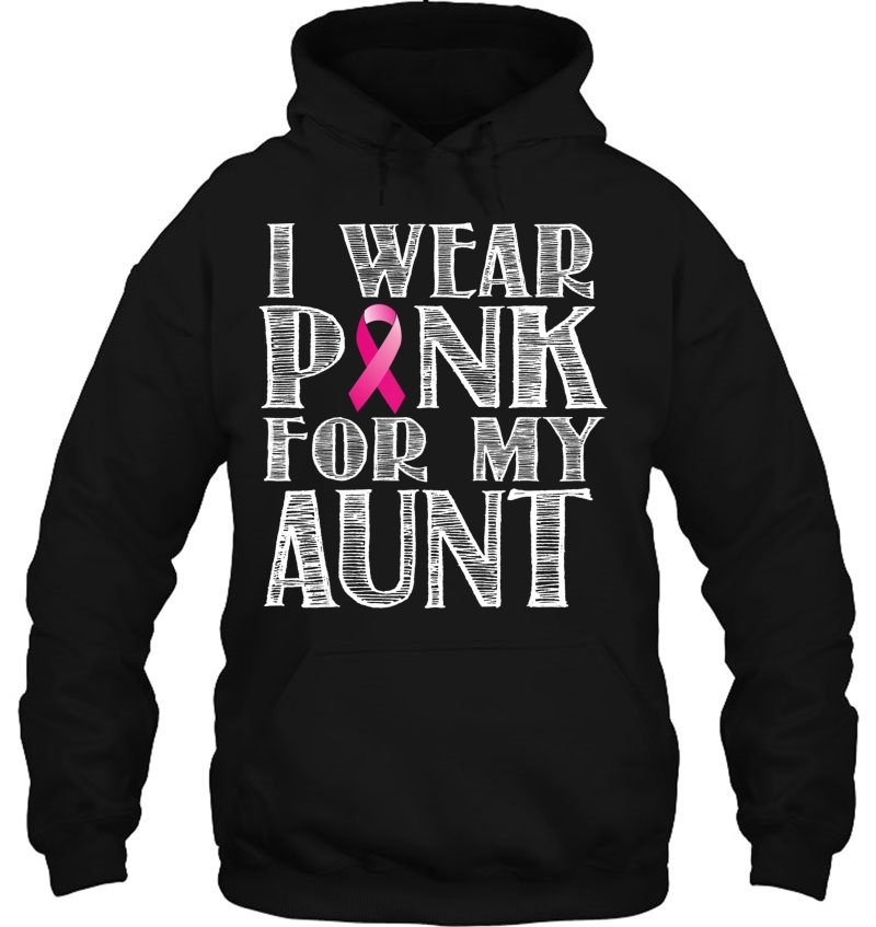 I Wear Pink For My Aunt Breast Cancer Awareness Mugs