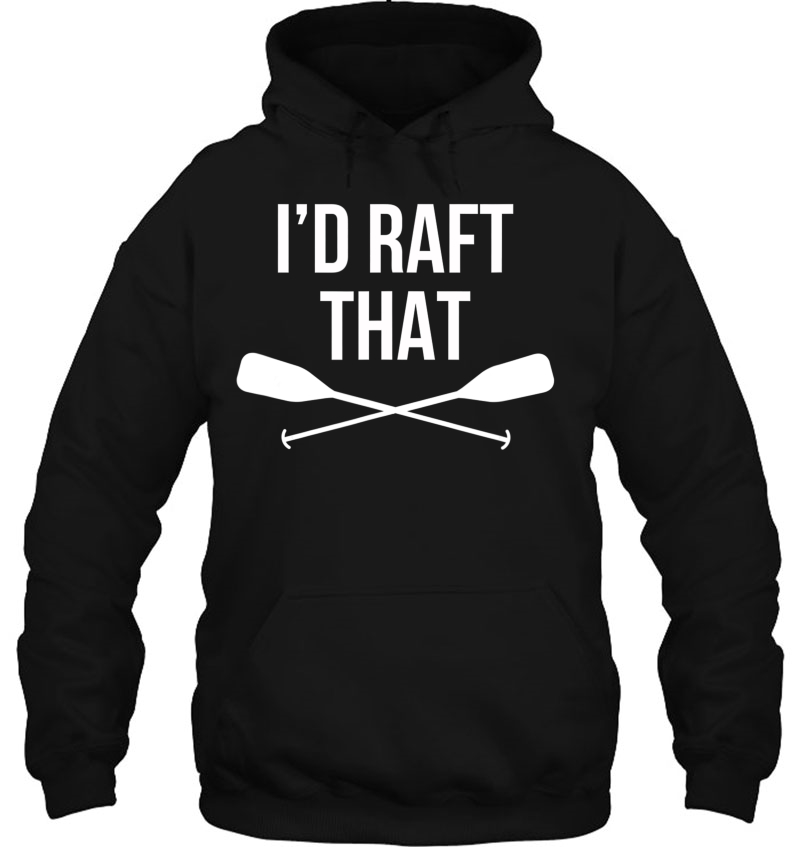 I'd Raft That Crossed Paddles Whitewater Rafting Mugs