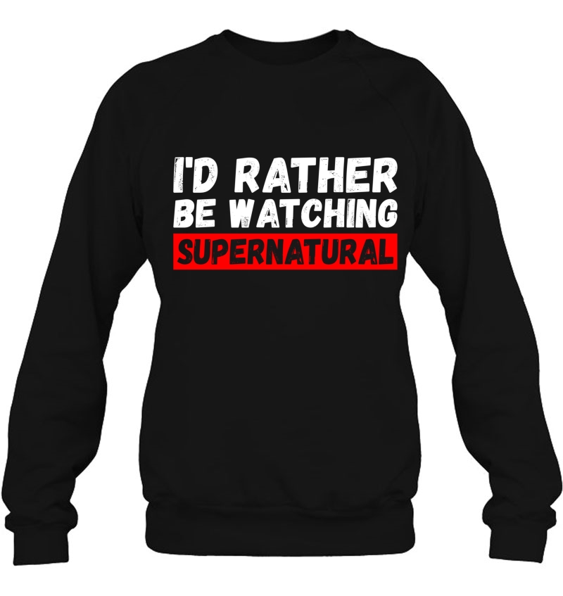 I'd Rather Be Watching Supernatural Mugs