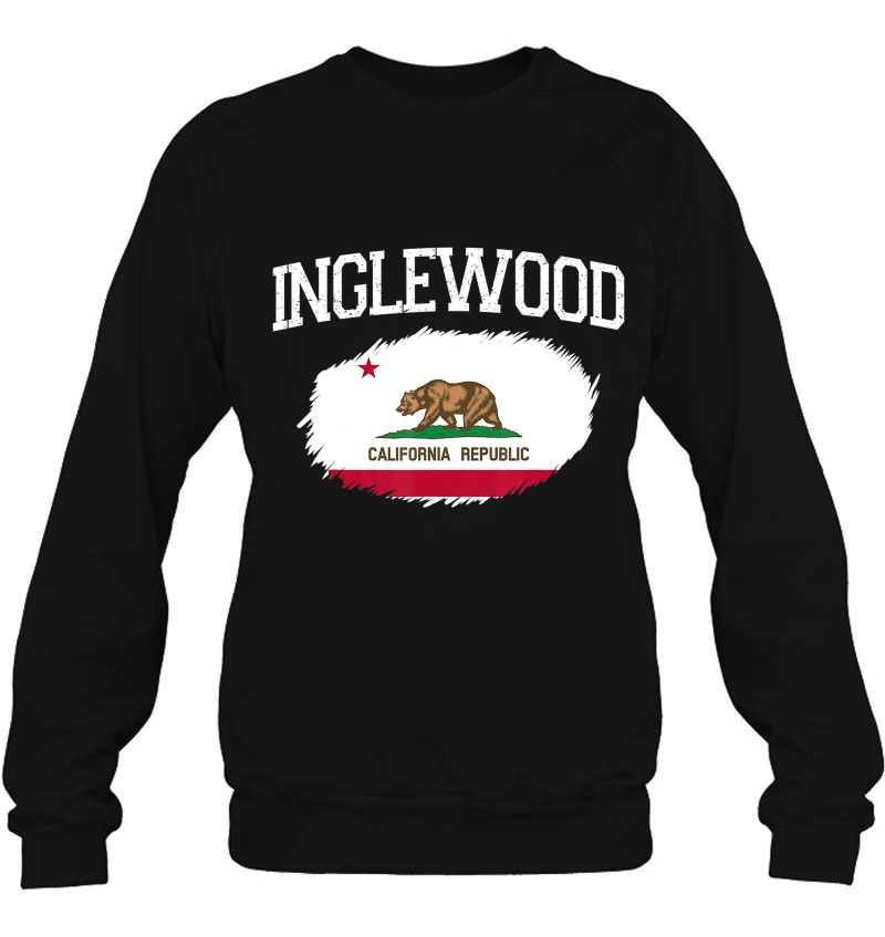 Inglewood Ca California Flag Vintage Usa Sports Men Women Mugs