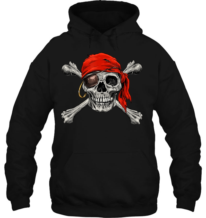 Jolly Roger Skull & Crossbones Halloween Shirt Pirate Flag Mugs