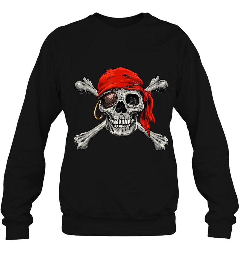 Jolly Roger Skull & Crossbones Halloween Shirt Pirate Flag Mugs