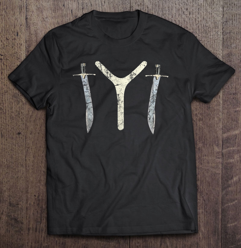 Kayi Tribe Swords Marking Iyi Symbol Ottoman Distressed Shirt