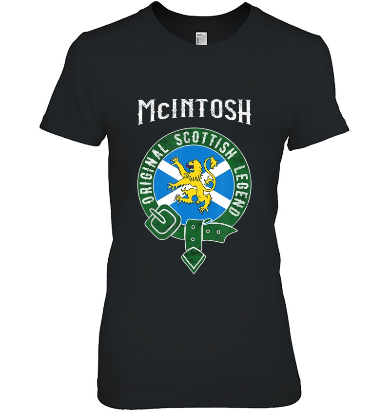 Mcintosh Clan Scottish Legend Scotland Flag Belt Hoodie