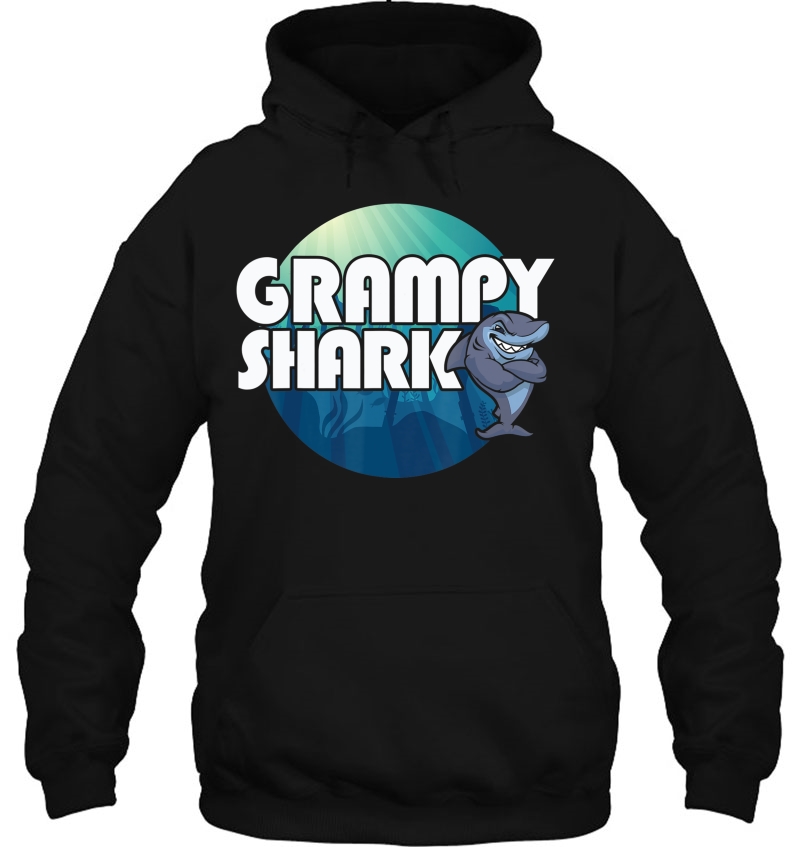 Mens Fathers Day Gifts For Grampy From Grandchildren Grampy Shark Mugs