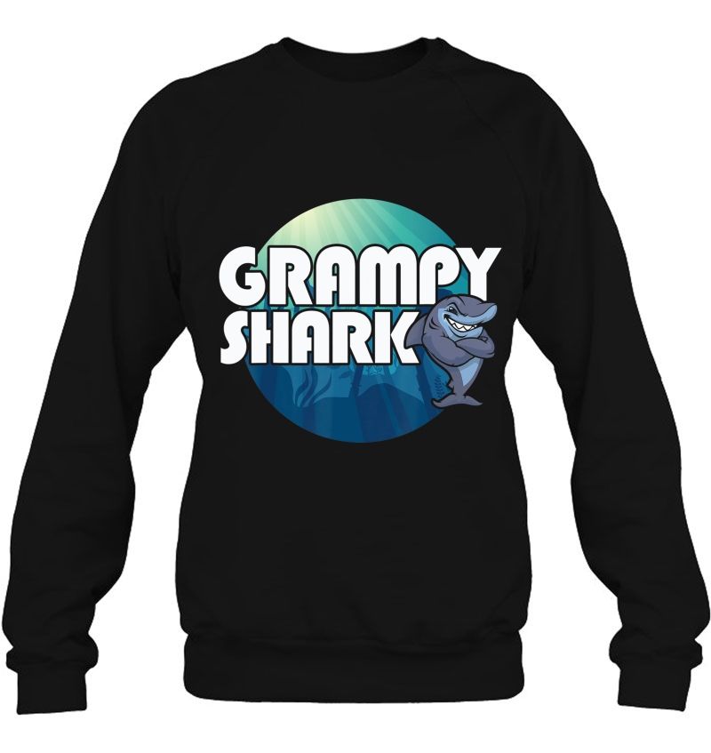 Mens Fathers Day Gifts For Grampy From Grandchildren Grampy Shark Mugs