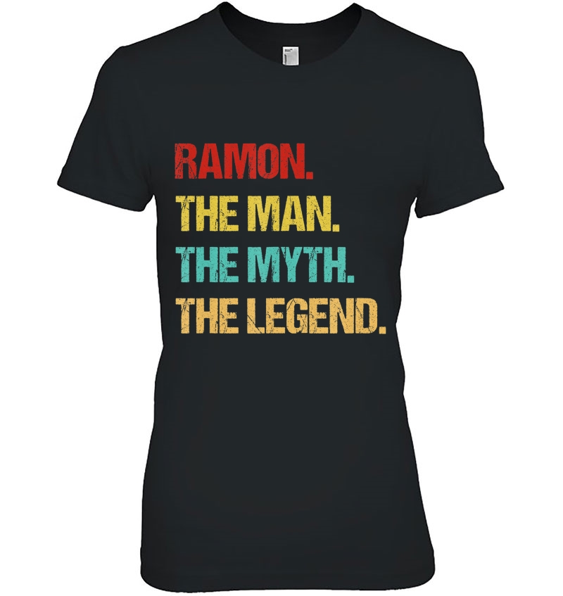 Mens Ramon Name Gift Ladies Tee