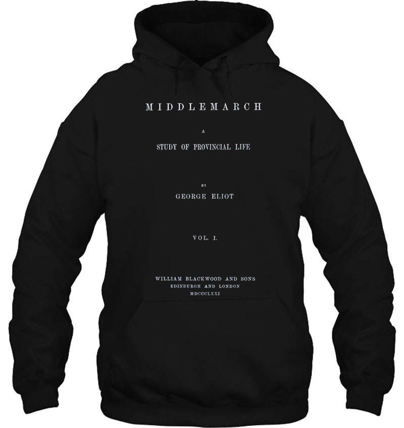 Middlemarch George Eliot Title Page Premium Hoodie