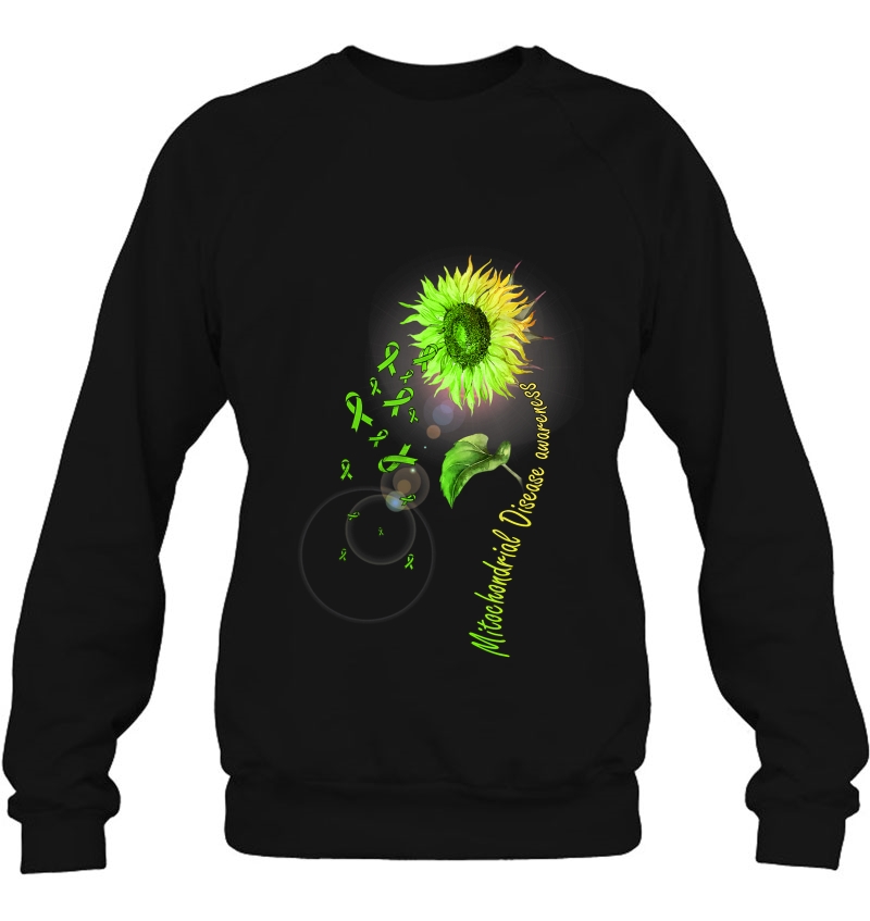 Mitochondrial Disease Awareness Sunflower Sweatshirt