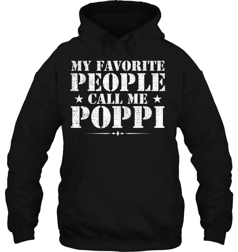 My Favorite People Call Me Poppi Funny Father's Day Gift Mugs