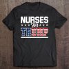 Nurses For Trump America President 2020 Duty Scrubs Premium Tee