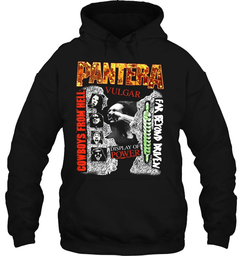 Pantera Official Album Covers Premium Hoodie