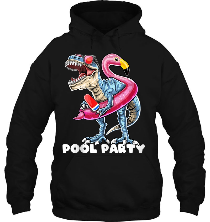 Pool Party T Rex Dinosaur Flamingo Float Summer Beach Gift Tank Top Mugs