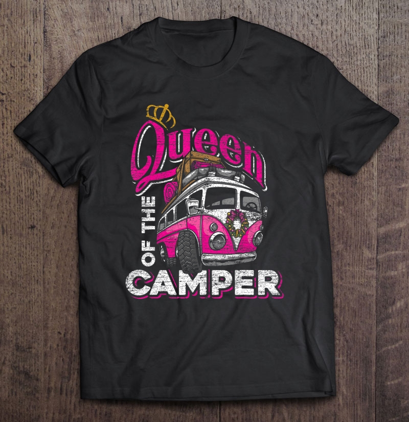 Queen Of The Camper Camping Shirt