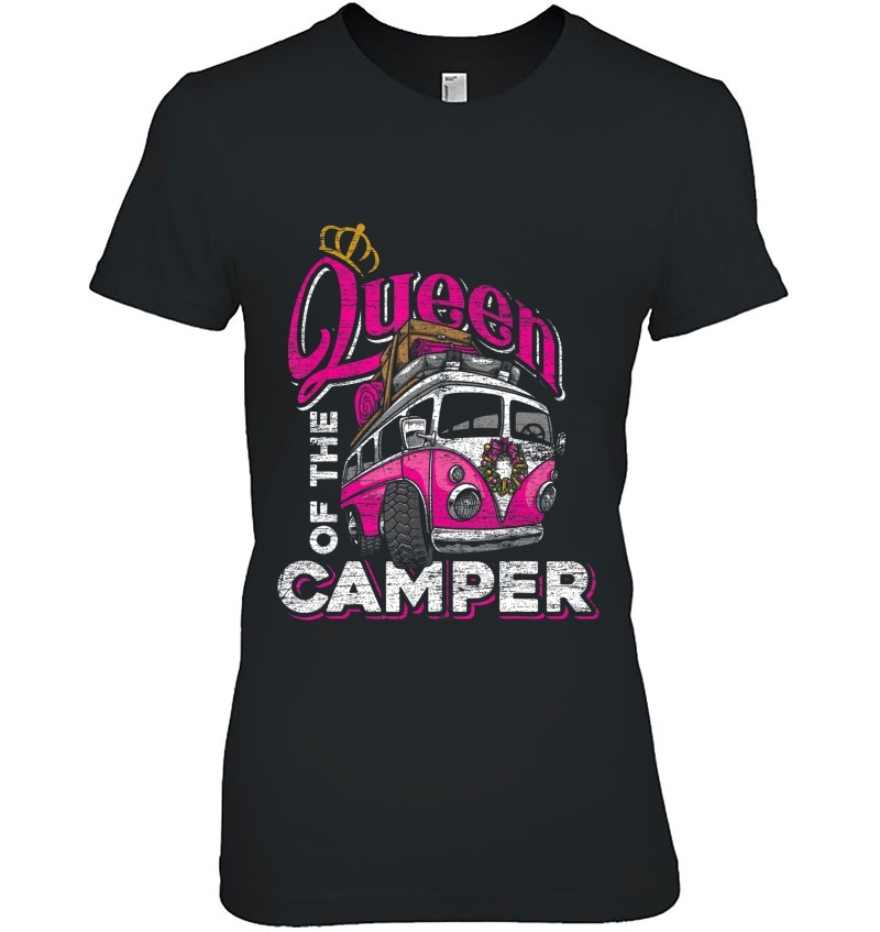 Queen Of The Camper Camping Hoodie