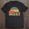 Retro Uke Ukulele Player Gift I Funny Ukulele Tee