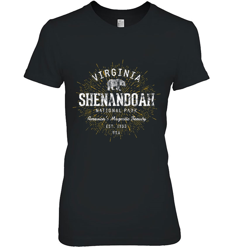 Retro Vintage Shenandoah National Park Ladies Tee