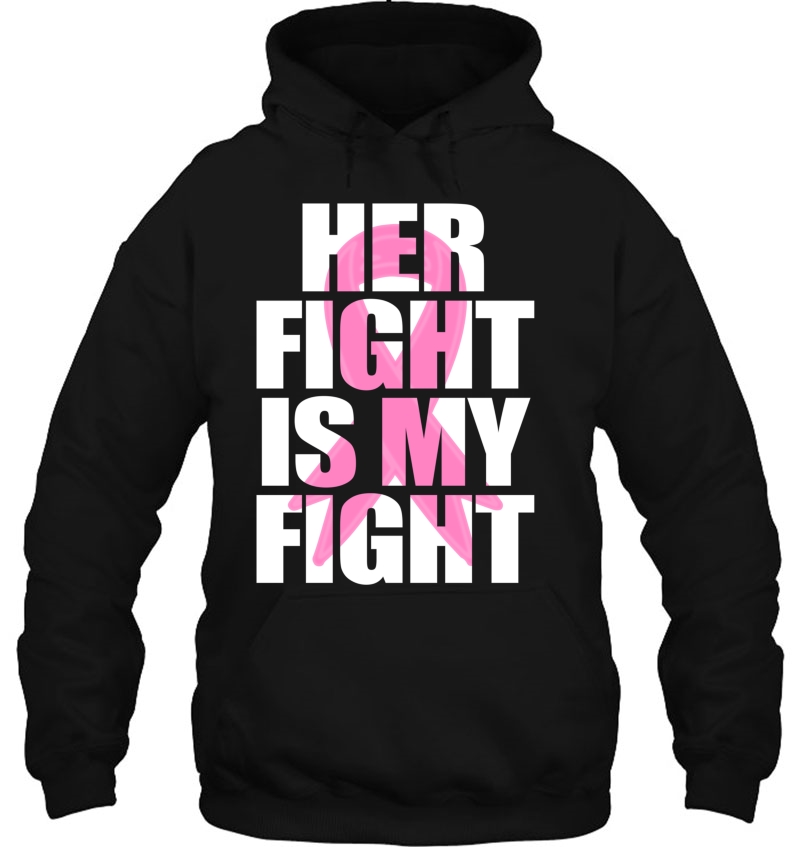 Ribbon Her Fight Is My Fight Pink Breast Awareness Gift Mugs