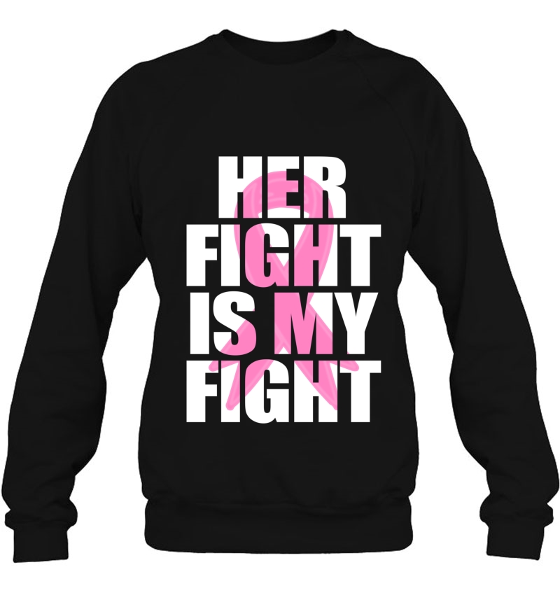 Ribbon Her Fight Is My Fight Pink Breast Awareness Gift Mugs