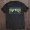 Rocky Mountains Vintage Colorado Ski Hiking Souvenir Gift Tee