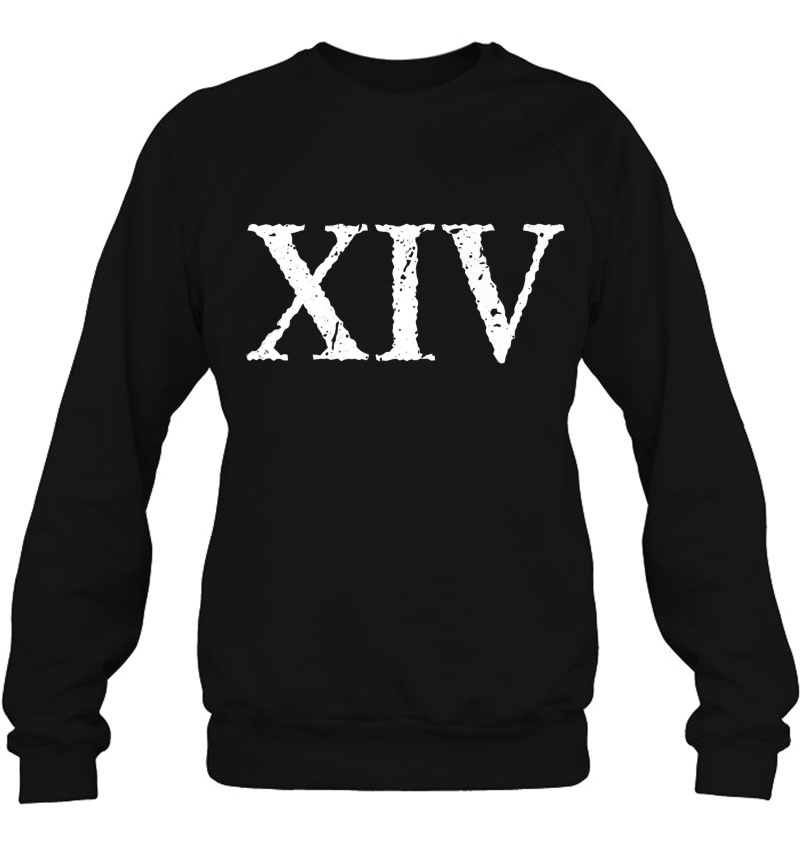 Roman Numeral 14 Xiv ~ Fourteen Premium Mugs