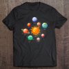 Solar System With Sun Planets Comets Earth Tee Space Geeks Tee