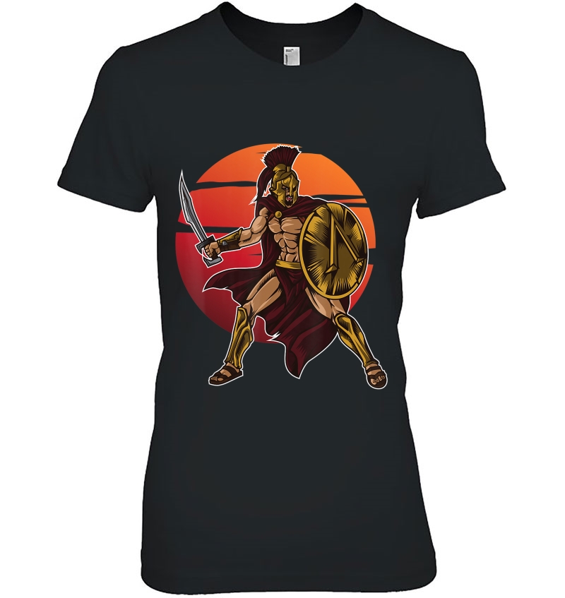 Spartan Ready To Fight Greek Mythology Gift For A Warrior Hoodie