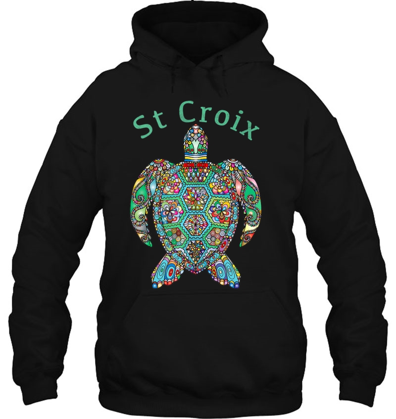 St Croix Tribal Turtle Gift Tank Top Mugs