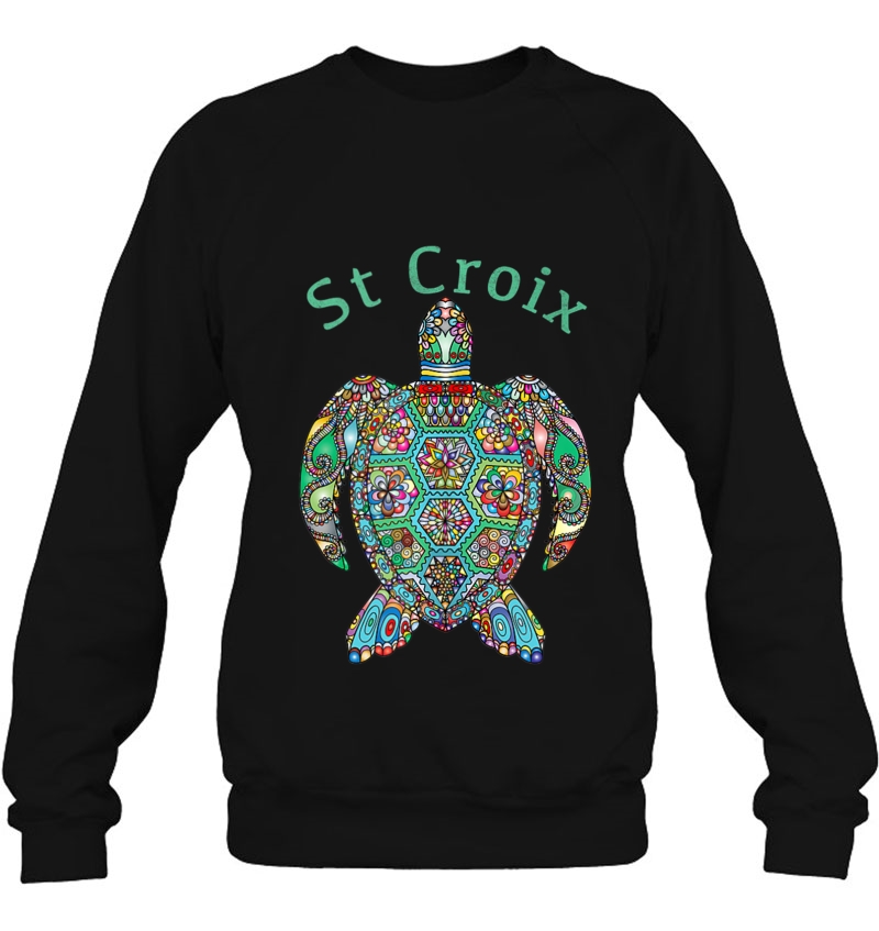 St Croix Tribal Turtle Gift Tank Top Mugs